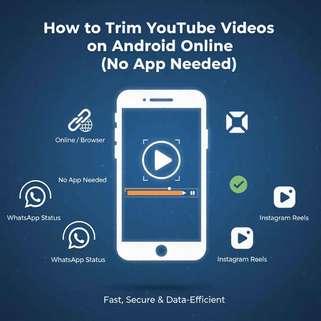 How to Trim YouTube Videos on Android Online (No App Needed)
